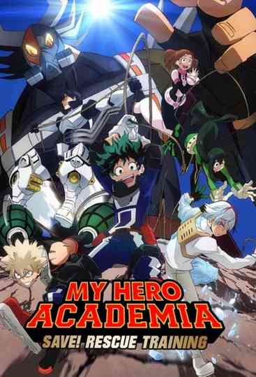 My Hero Academia: Rescue! Rescue Training Poster
