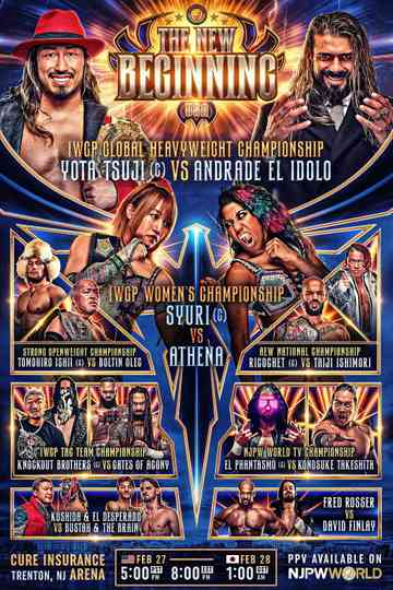 NJPW The New Beginning USA 2026 Poster