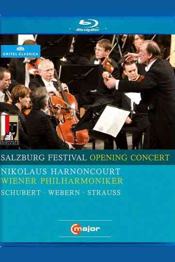Salzburg Festival Opening Concert 2009 with Nikolaus Harnoncourt Poster