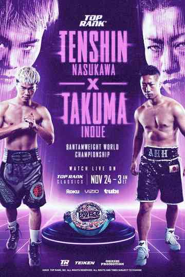 Tenshin Nasukawa vs. Takuma Inoue Poster