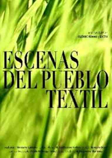 Escenas del pueblo textil Poster