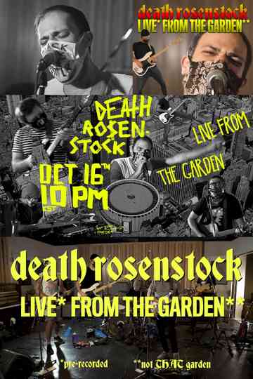 Jeff Rosenstock: LIVE* FROM THE GARDEN** Poster