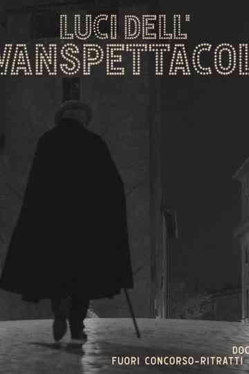 Luci dell'avanspettacolo Poster