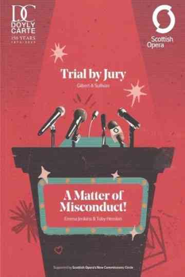 Trial by Jury - Gilbert and Sullivan Poster