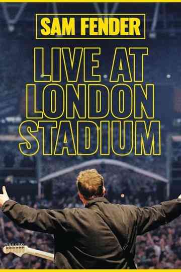 Sam Fender — Live At London Stadium Poster