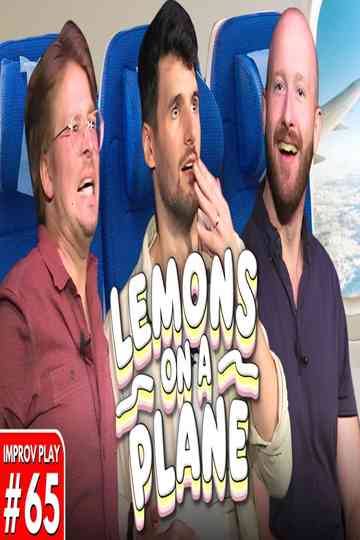 Lemons on a Plane Poster