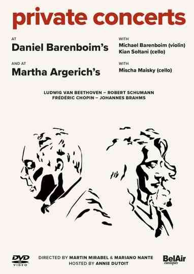 Concerts Privés chez Martha Argerich et Daniel Barenboim Poster