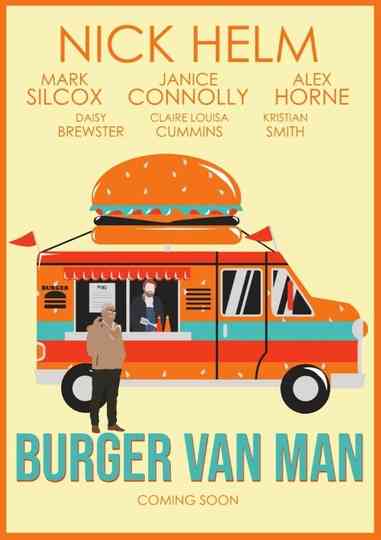 Burger Van Man Poster
