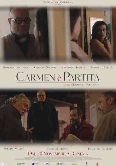 Carmen è partita Poster