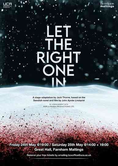Let The Right One In Poster