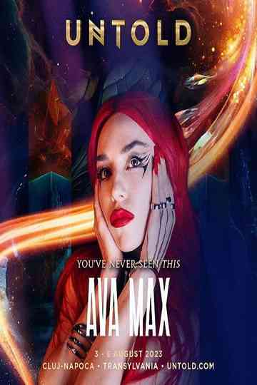 Ava Max - Live Untold Festival 2023 Poster
