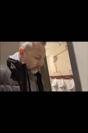 Nighttime walk in the cold for a hot cuppa Poster