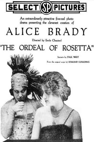 The Ordeal of Rosetta Poster