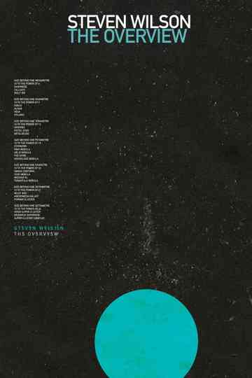Steven Wilson - The Overview Poster