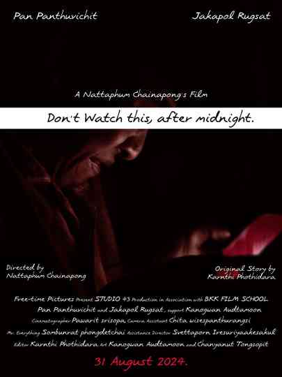 Don't Watch This, After Midnight. Poster