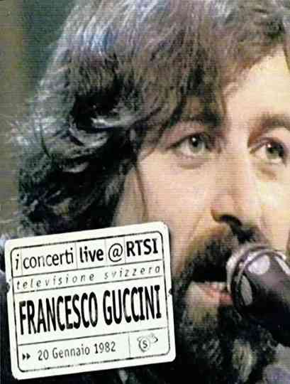 Francesco Guccini - Live @ RTSI Poster