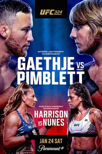 UFC 324: Gaethje vs. Pimblett Poster