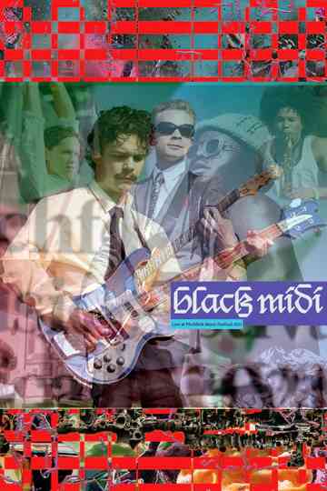 black midi: Pitchfork Music Festival 2021 Poster