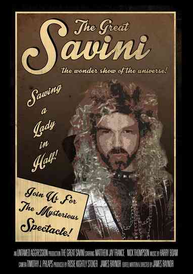 The Great Savini Poster