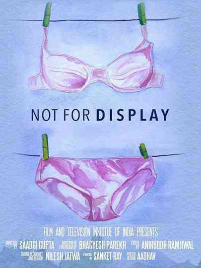 Not  for Display Poster