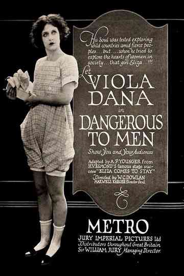 Dangerous to Men Poster