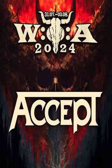 Accept: Live at Wacken Open Air 2024 Poster