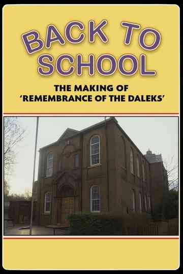 Back to School: The Making of 'Remembrance of the Daleks' Poster