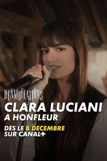 Déambulations : Clara Luciani à Honfleur poster