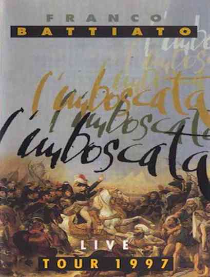 Franco Battiato - L'imboscata Live Tour Poster