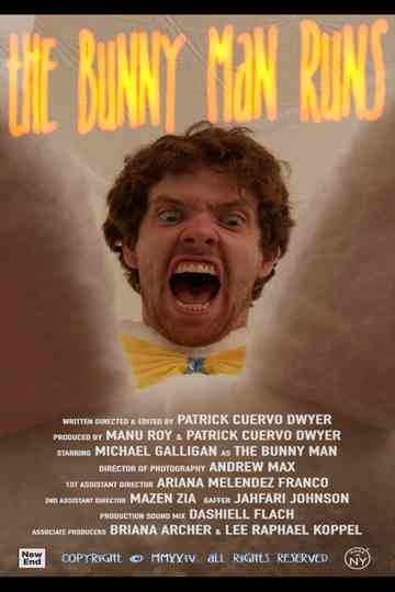 The Bunny Man Runs Poster