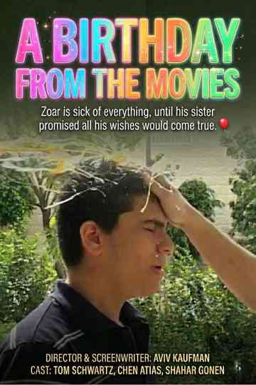A Birthday from the Movies Poster