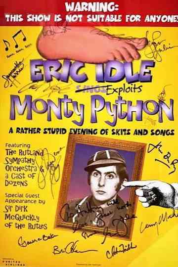 Eric Idle Exploits Monty Python Poster