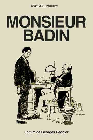 Monsieur Badin Poster