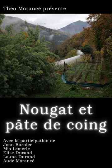 Nougat et pâte de coing Poster