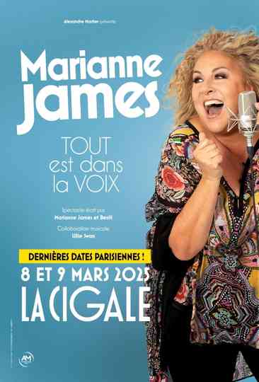 Marianne James : tout est dans la voix Poster