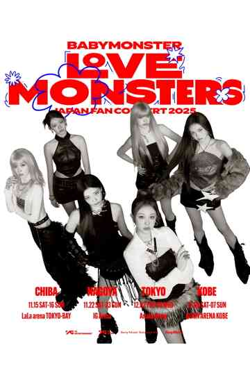 BABYMONSTER “LOVE MONSTERS” JAPAN FAN CONCERT 2025 LIVE IN TOKYO Poster
