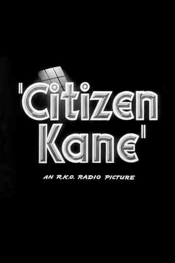 Citizen Kane Trailer Poster