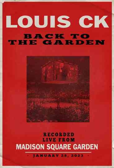 Louis C.K.: Back to the Garden Poster