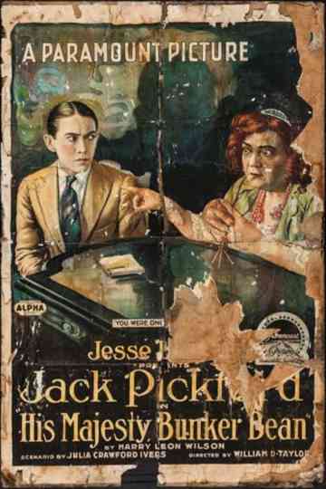 His Majesty, Bunker Bean Poster