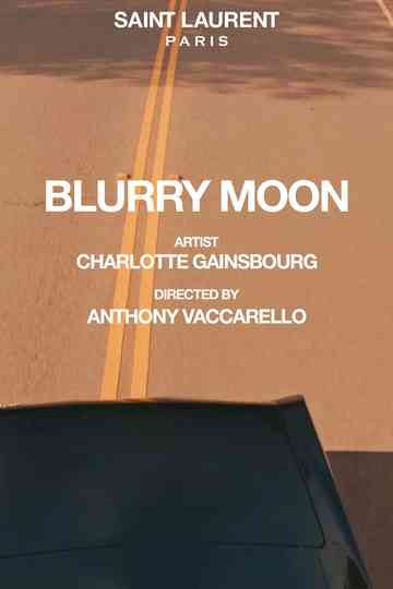 Blurry Moon Poster
