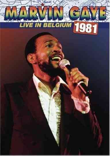 Marvin Gaye Live In Belgium 1981 Poster