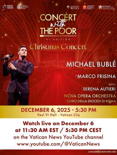 Michael Bublé - Live from The Vatican (Concert with the Poor 2025) Poster
