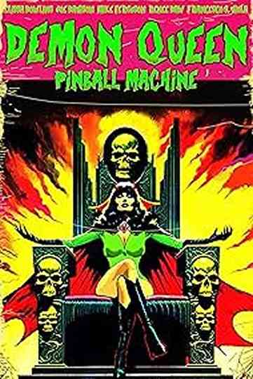 Demon Queen Pinball Machine Poster
