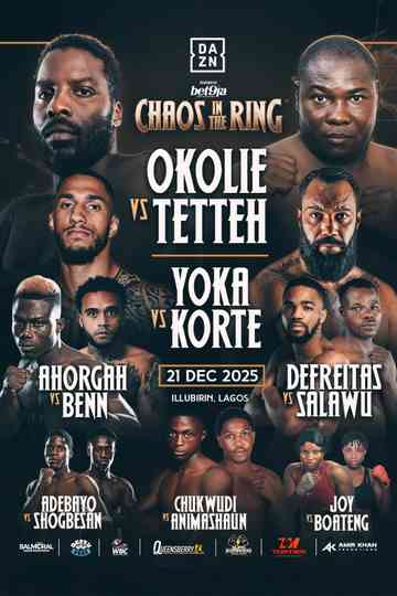 Lawrence Okolie vs. Ebenezer Tetteh Poster
