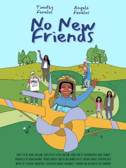 No New Friends Poster