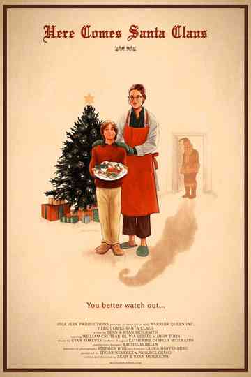 Here Comes Santa Claus Poster