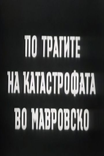 Following the Traces of the Mavrovo Catastrophe