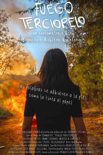 Fuego terciopelo Poster