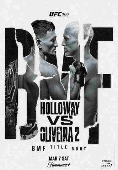 UFC 326: Holloway vs. Oliveira 2 Poster