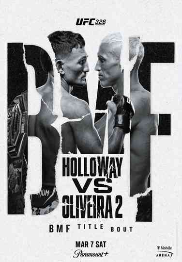 UFC 326: Holloway vs. Oliveira 2 Poster